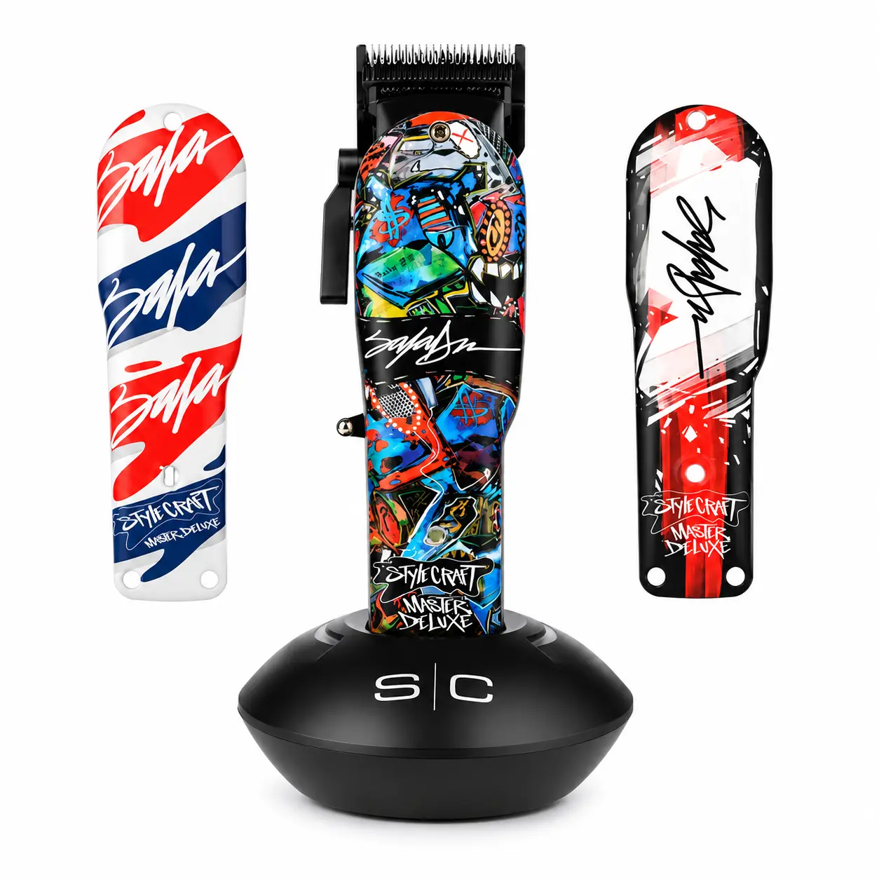 StyleCraft Rebel Super‑Torque Modular Cordless Clipper – King Saladeen LE SC613M