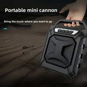 Portable Bluetooth Mini Speaker, Wireless Handheld Outdoor Radio, Home Subwoofer for Games, Audio, Tablet, Smartphone, Card Use
