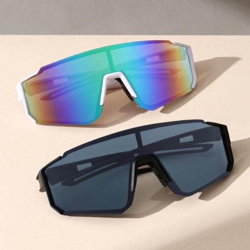 2-Pack Polarized Sports Sunglasses – Lightweight Protective Outdoor Cycling Shades, Unisex