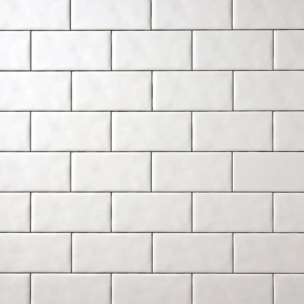 San Fran White 3x6 Ceramic Tile Glossy