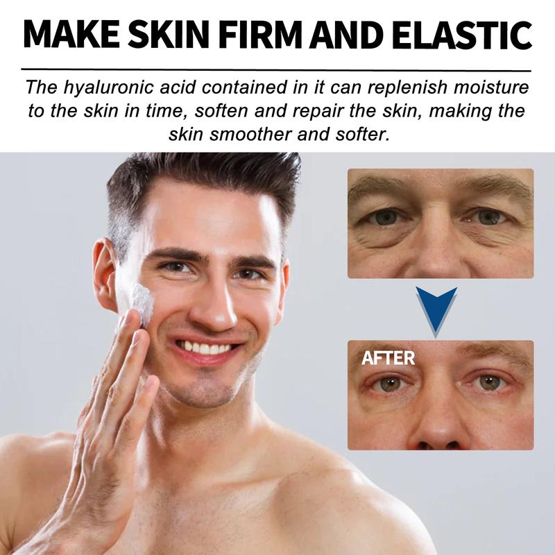 Men's Anti-Aging Face Cream to Reduce Wrinkles & Firm Skin - Daily Hydrating Moisturizer with Lifting Effect for Tightened, Smooth Skin Care