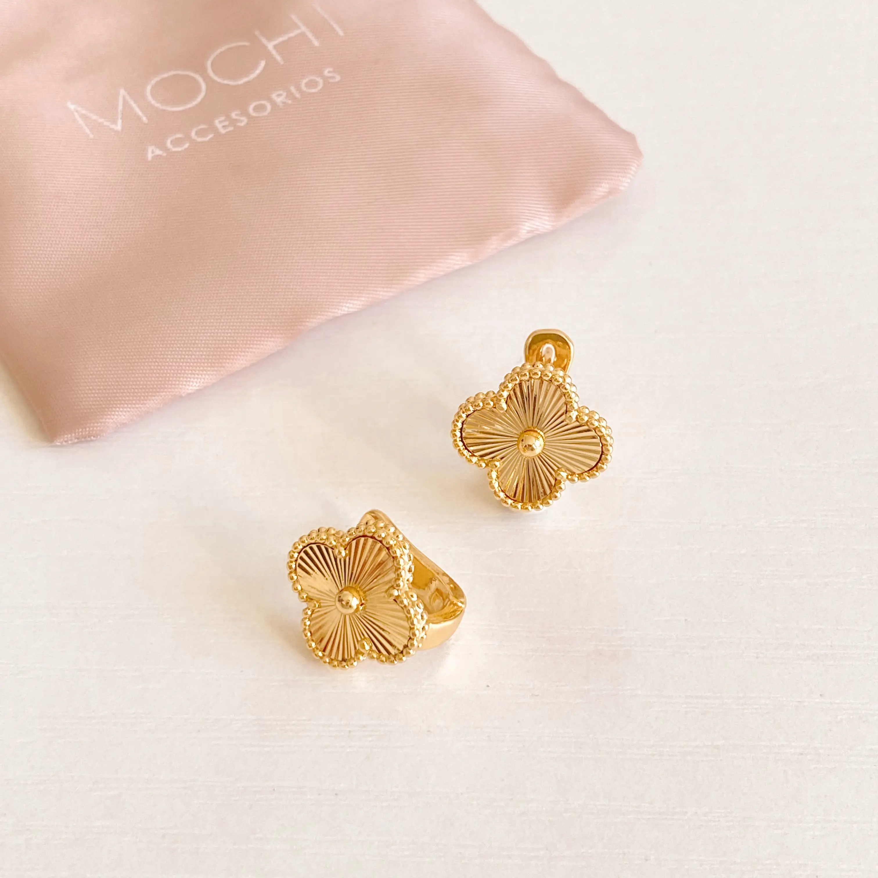 Clover Huggie Earrings Clover Huggie Earrings