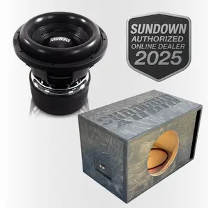 Sundown Audio Z-Series Zv6 12″ 3250W Subwoofer + Custom Ported Enclosure (Single 12″)