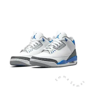 Retro Racer Blue unisex stylish, classic, versatile, comfortable, durable casual basketball shoes
