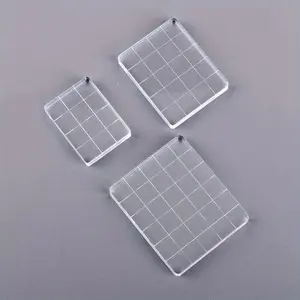 1pc Comfortable Acrylic Stamp Handles for Easy Stamping and Precise Placement, Three sizes for you to choose from