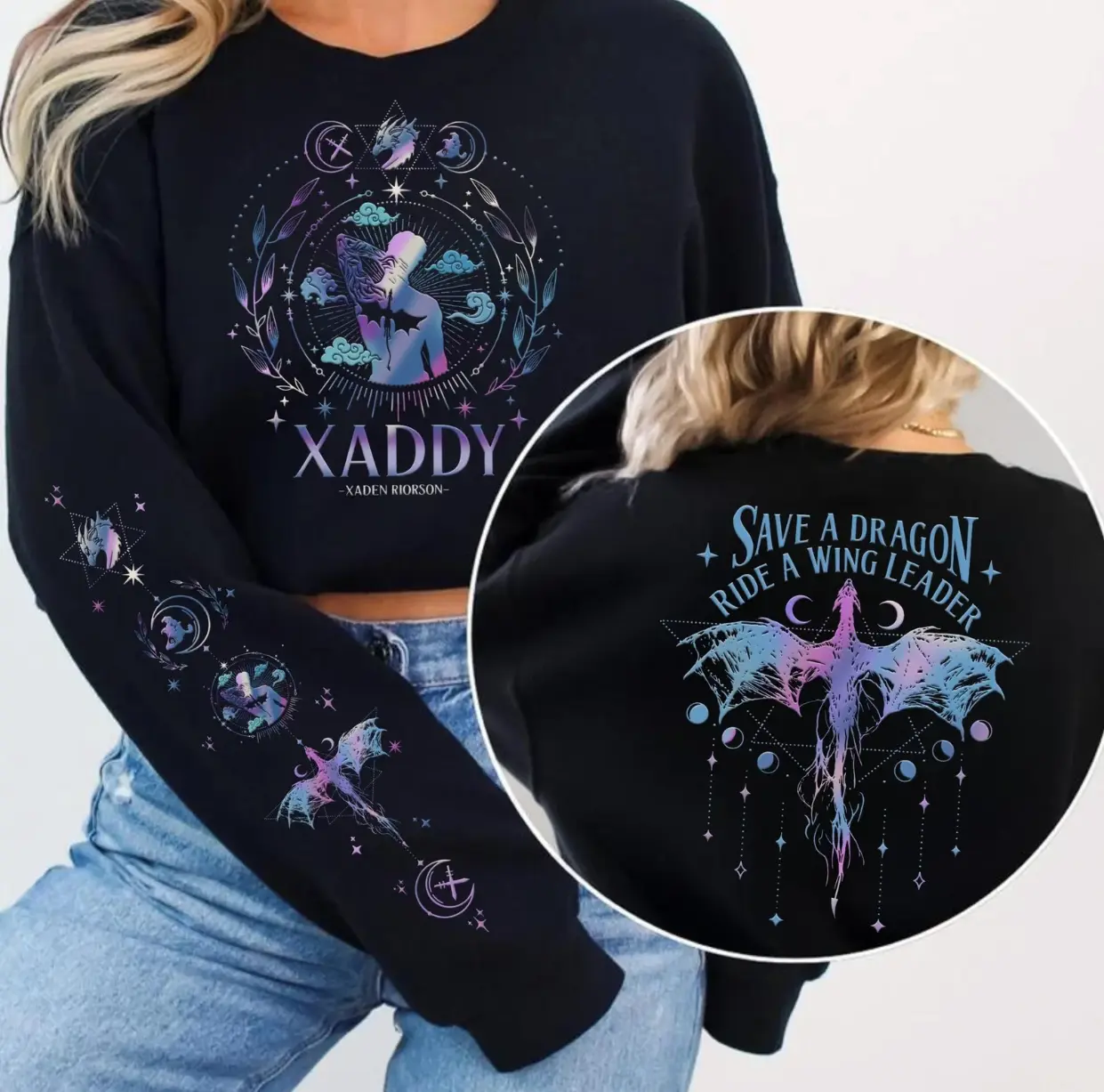 Xaddy Save A Dragon Ride A Wingleader T-shirt, Onyx Storm Sureswift Fantasy Bookish Sweatshirt, Dragon Riders Tee, Shirt Gift For Book Lover