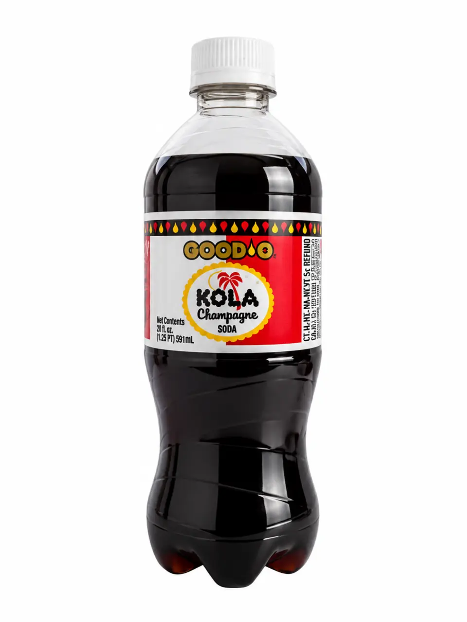Good-O Kola Champagne Soda | 20oz Caribbean Soft Drink | Single Bottle, 2 Pack or 7 Pack | Classic NYC Bodega Soda – NY Snack Pantry
