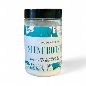 Doodlations Pink Guava Laundry Scent Boosters - Handmade 6.5 oz Tropical Fragrance for HE & Standard Wash Machines