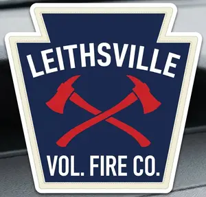 Leithsville Vol. Fire Company Window or Helmet Decal