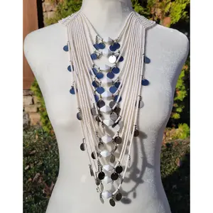 White Maasai Necklace
