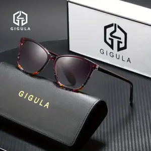 GIGULA Cat Eye Reading Glasses - Metal Hinge - Fatigue Blocking, with High-end Leather Magnetic Absorption Soft Bag, Luxury Set, Suitable for Men and Women, Lightweight and Comfortable to Wear, Advanced Gift