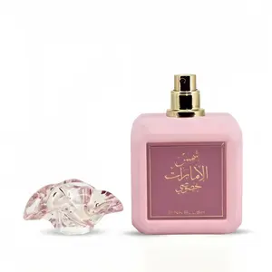 Pink powder blusher perfume, cotton candy forwomen powder blusher perfume, eau detoilette -100ml (3.40z) romantic and sweetrose vibrant for women Long lasting fragrance.long lasting luxury scent
