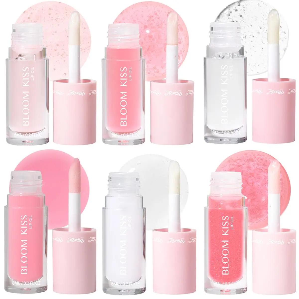 BLOOM KISS LIP OIL- COMBO (6 PCS)