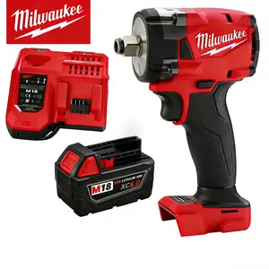 Milwaukee M18 FUEL 3/8" Brushless Impact Wrench | High Torque Cordless Power Tool | 1 Battery & 1 Charger Kit for Pros & DIY