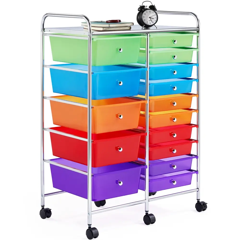 15 Drawers-Multicolor