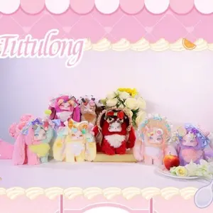 Tutulong Fantasy Creatures Honey Star  Series Plush Toy Doll  Blind Box Collection，Bunny Plush Dolls，Soft Furry Collectibles，Backpack or clothing decoration，Stuffed Animal