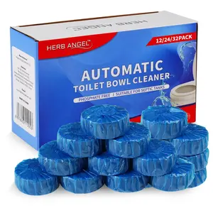 Herb Angel Automatic Toilet Bowl Cleaners Tablets（home essentials）, Bathroom Toilet Tank Cleaner (8-32PACK)