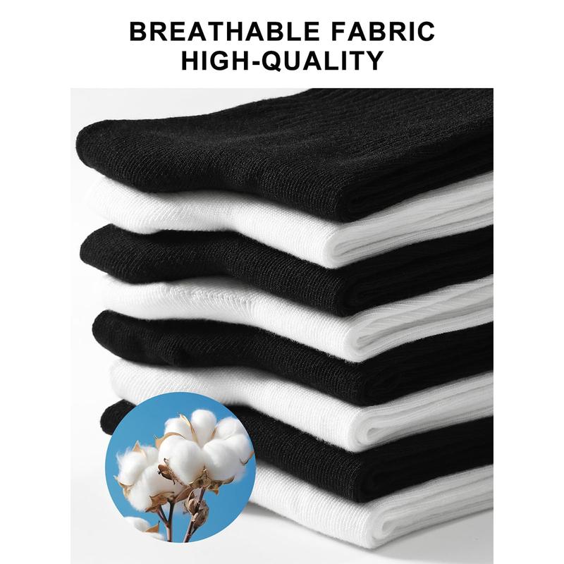 Womens Crew Scoks Thin Athletic Soft Moisture-wicking Scoks 1 Pair Womens Crew Scoks Thin Athletic Soft Moisture-wicking Scoks 1 Pair