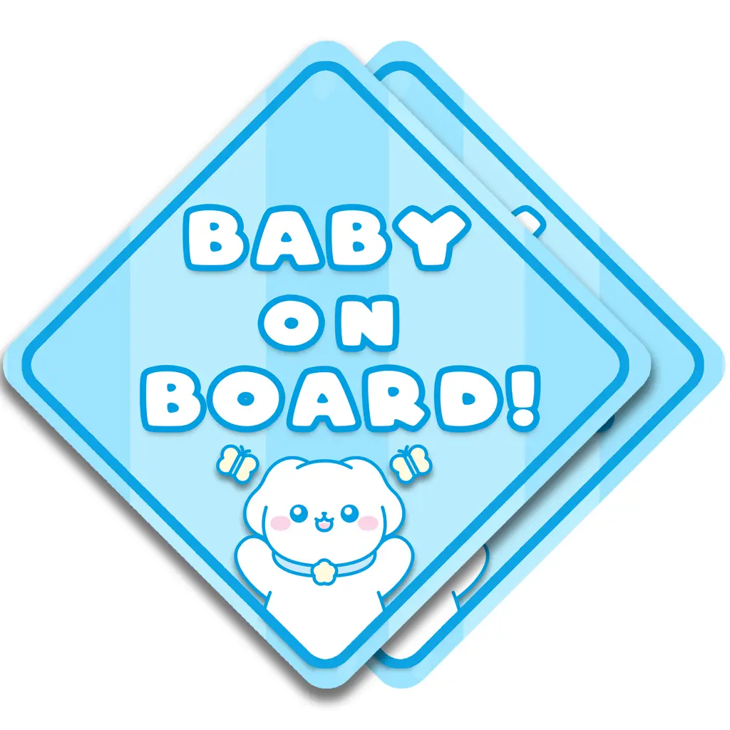 Cute Baby On Board Sticker for Cars