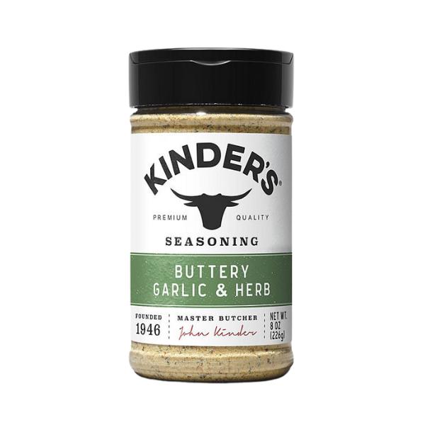 Kinder's Ultimate Chicken Trio - Kinder's Roasted Chicken, Buttery Garlic & Herb, Cajun Seasoning - Premium Quality US Made Chicken Rub Combo for Grilling, Roasting, or Pasta Dishes