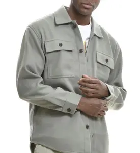 Wool Mens Jacket Casual Menswear