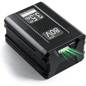 3.5Ah Lithium-ion Battery KB2580-06 KB680-06 KB580-06 KB280-06 for Kobalt Cordless Power Tools 80V Max Upgrade 3500mAh Safe Reliable