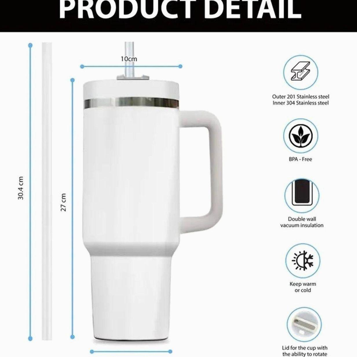 [Sip40 Otaku] Solo Leveling Sung Jin-Woo 40oz Tumbler With Handle – Shadow Monarch Stainless Steel Travel Mug, Anime Iced Coffee Cup, Manhwa Gift for Otaku & Gamer