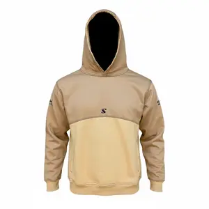 "Less Than" Khaki Dual Layer FR Hoodie