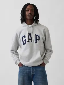 Gap Men's Adult VintageSoft Arch Logo Hoodie  - Gender Neutral