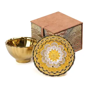 Viral Gold Lotus JianZhan Style Teacup | Premium Gift Set For Tea Lovers