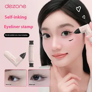Dezone Eyeliner Stamp Tool, Waterproof Smudgeproof Eye Tail Design, Easy Use for Lazy People, Perfect for Precise Application