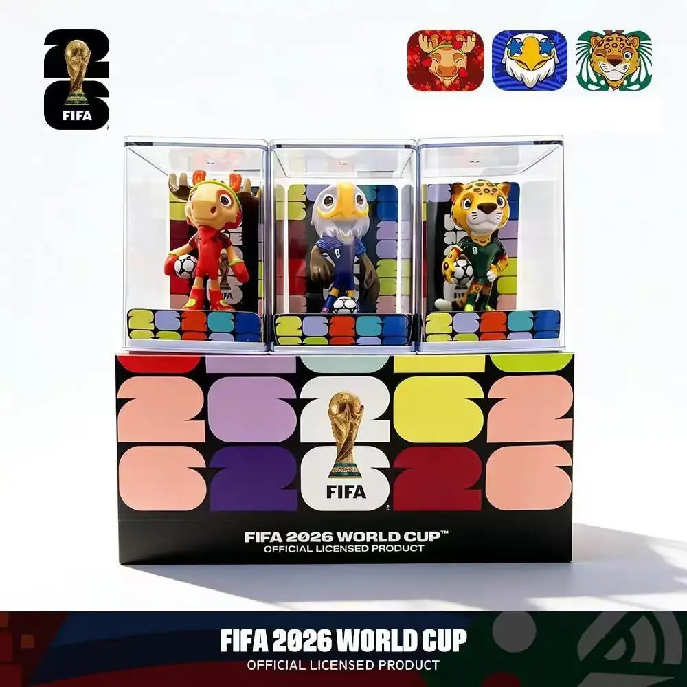 Official FIFA 2026 World Cup Mascot Plush Set – 3PCS Clutch, Zayu & Maple | Collectible Gift for Fans, Kids & Collectors,summerwins summerwins, Abs, Action Figures / Collectible Figurines