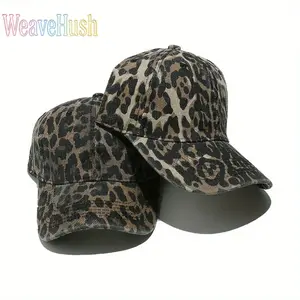 2026 Spring/Summer New Women's Leopard Print Baseball Cap, Fashionable Trendy Adjustable Sun Hat, Lightweight Breathable Outdoor Casual Cap, Versatile UV Protection Sun Visor for Streetwear, Travel & Daily Outfits, Y2K Style Chic Leopard Print Peaked Cap,