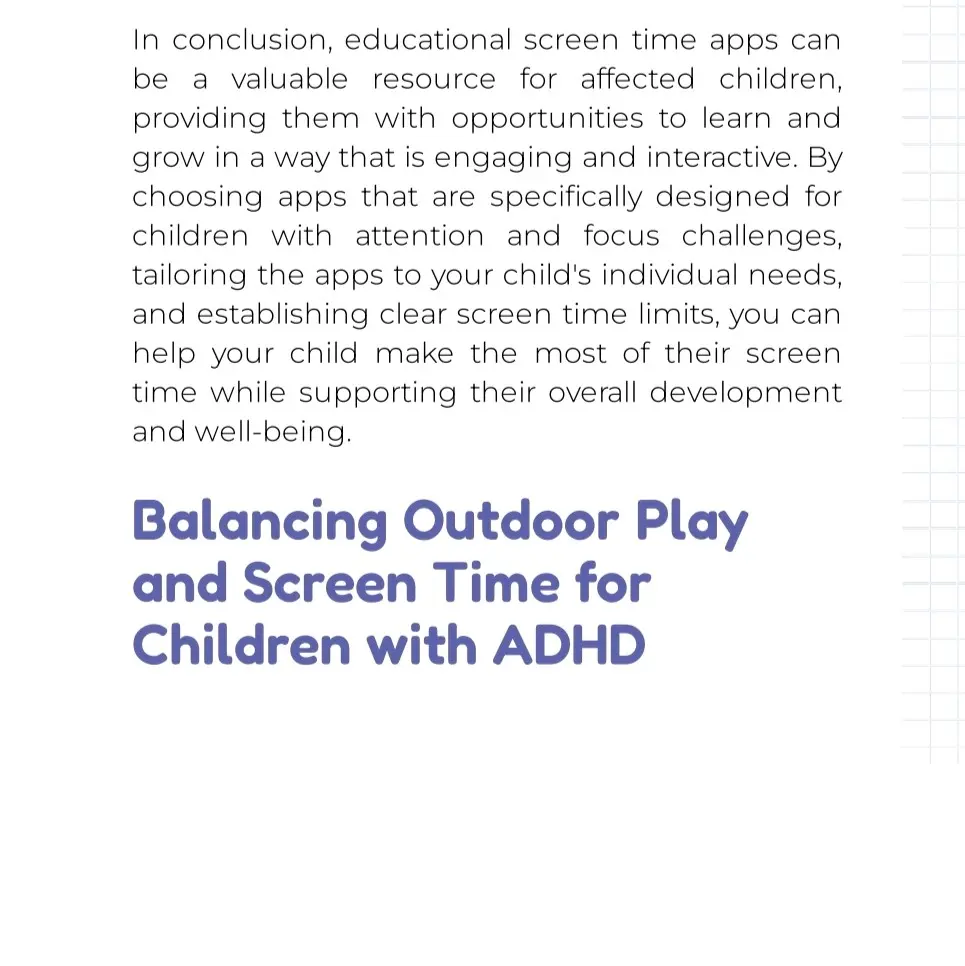 Managing Screen Time: A Guide for Parents with Children with ADHD ...
