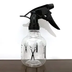 Spray Bottle, 250ml Adjustable Spray Storage Container for Hair, Plant and Home Cleaning