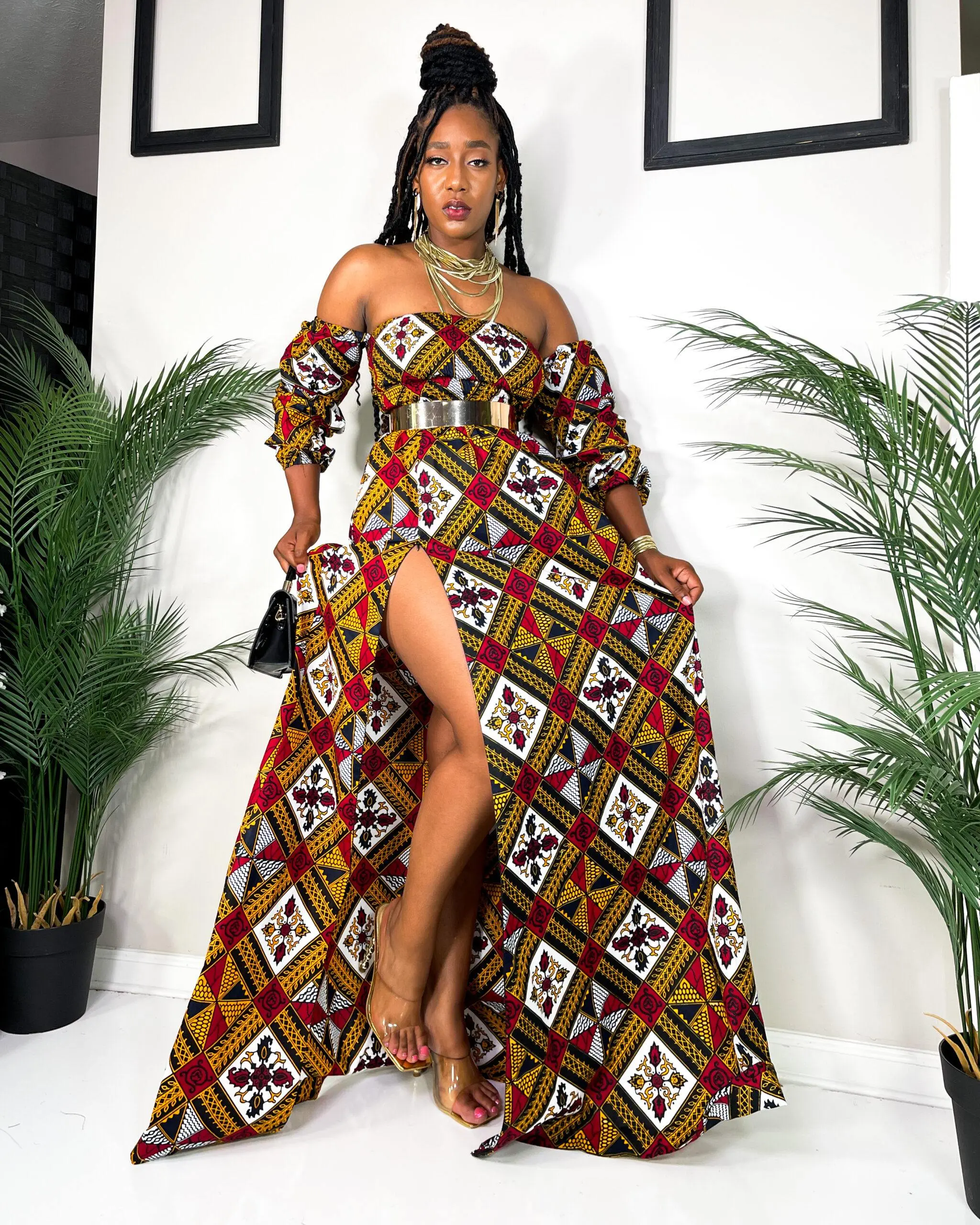 Gbemi" Rema Kente Dress in Red Gold White and Black African Ankara Print - TikTok Shop Gbemi" Rema Kente Dress in Red Gold White and Black African Ankara Print - TikTok Shop