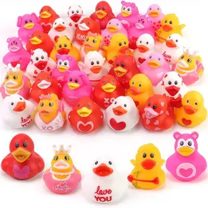 10PCS\20PCS Valentine's Day Wedding Decoration Duck Ornaments, Cute Creative Bathing Ducks, Pool Decorations, Gift for Girlfriend, Best Friend, Marriage, Cute Collectible Figurines