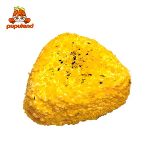 Deep-Fried Rice Ball taba squishy slime squishies tabba squishies kidstoysFood-Grade Silicone Slow-Rising Rebound Squishy Fidget Toys for Stress Relief - Soft Squeeze Toys with Thick Creamy Slime Texture, Handmade Non-Toxic Sensory Toys