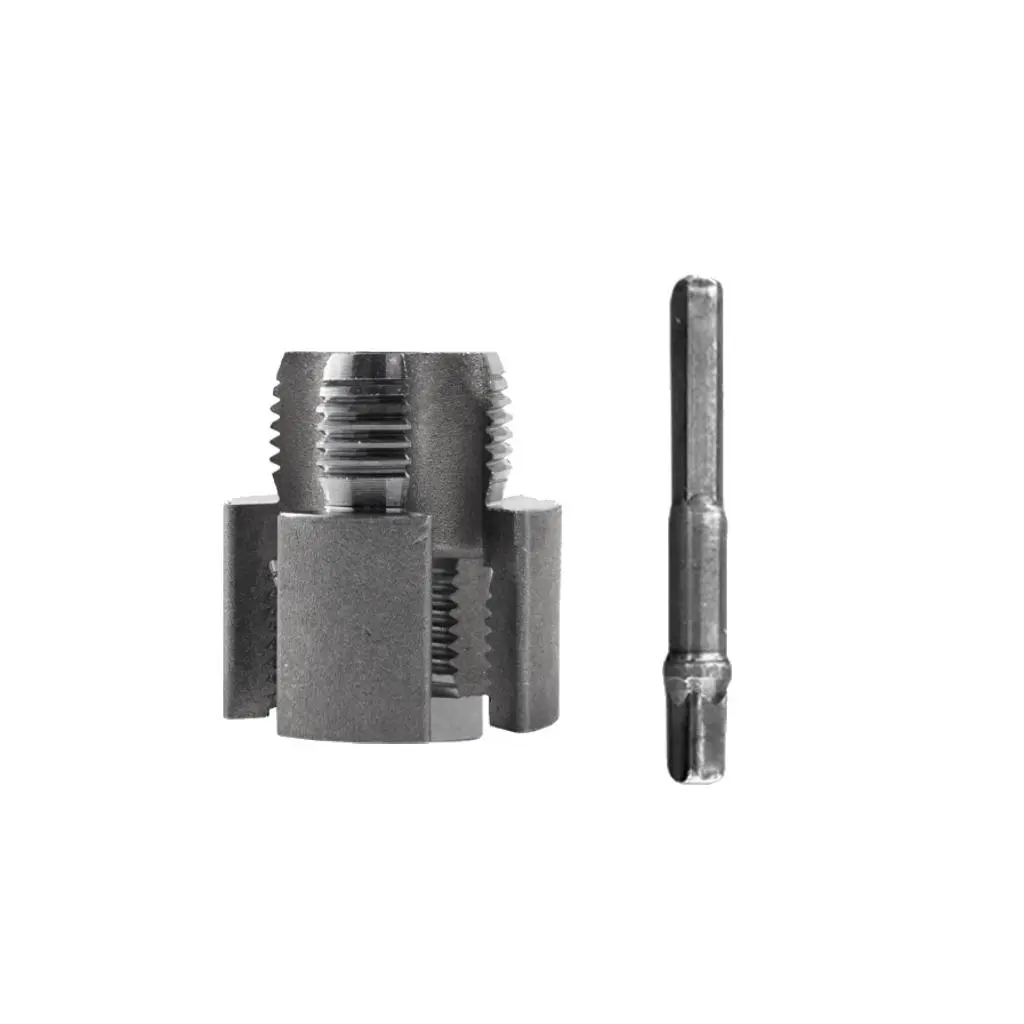 6 Inch Ppr Pipe Thread Tapping Tool, Alloy Material Electric Taper for PVC and Ppr Pipes, All-In-One Internal and External Threading