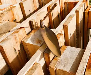 Leaf Ceramic Burner Holder for Incense Sticks, Ash Catcher and Sacred Geometric Triangle Platform