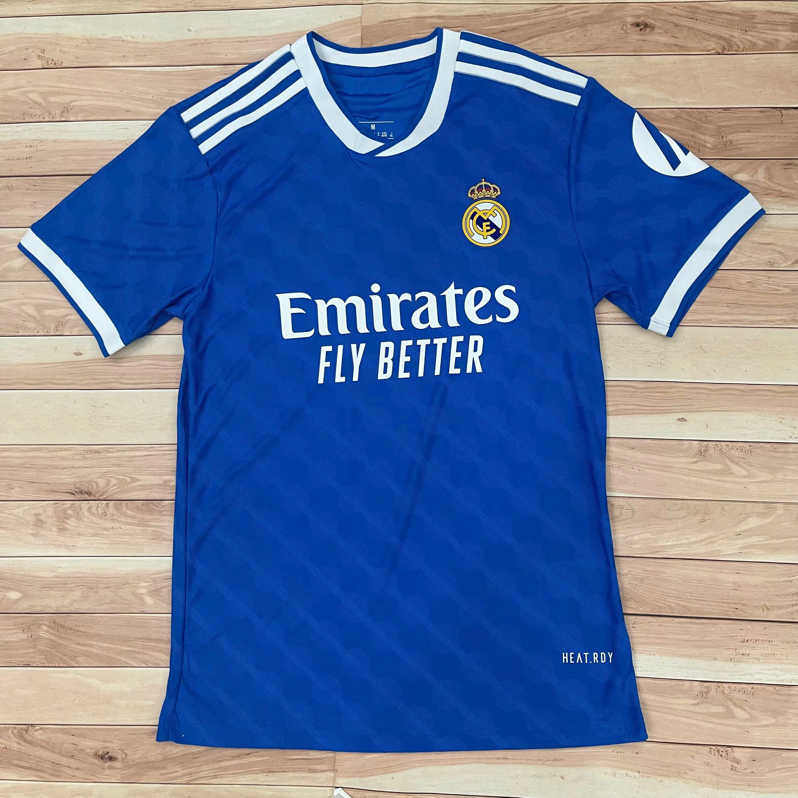 Real Madrid 2025/26 Away Kit – Blue Player Version, Premium Quality ...