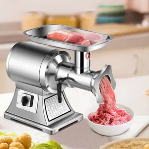 COSTWAY - Heavy Duty 1.5HP Commercial Meat Grinder with Reverse High Efficiency and Anti-Clog