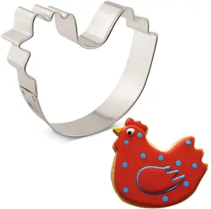 Chicken Cookie Cutter 3 1/4" x 3"