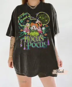 Comfort Colors  Halloween H0cus P0cus Shirt, Mickey and Friends Halloween Shirt, Spooky Season Shirt, Pumpkin Shirt,  Spooky