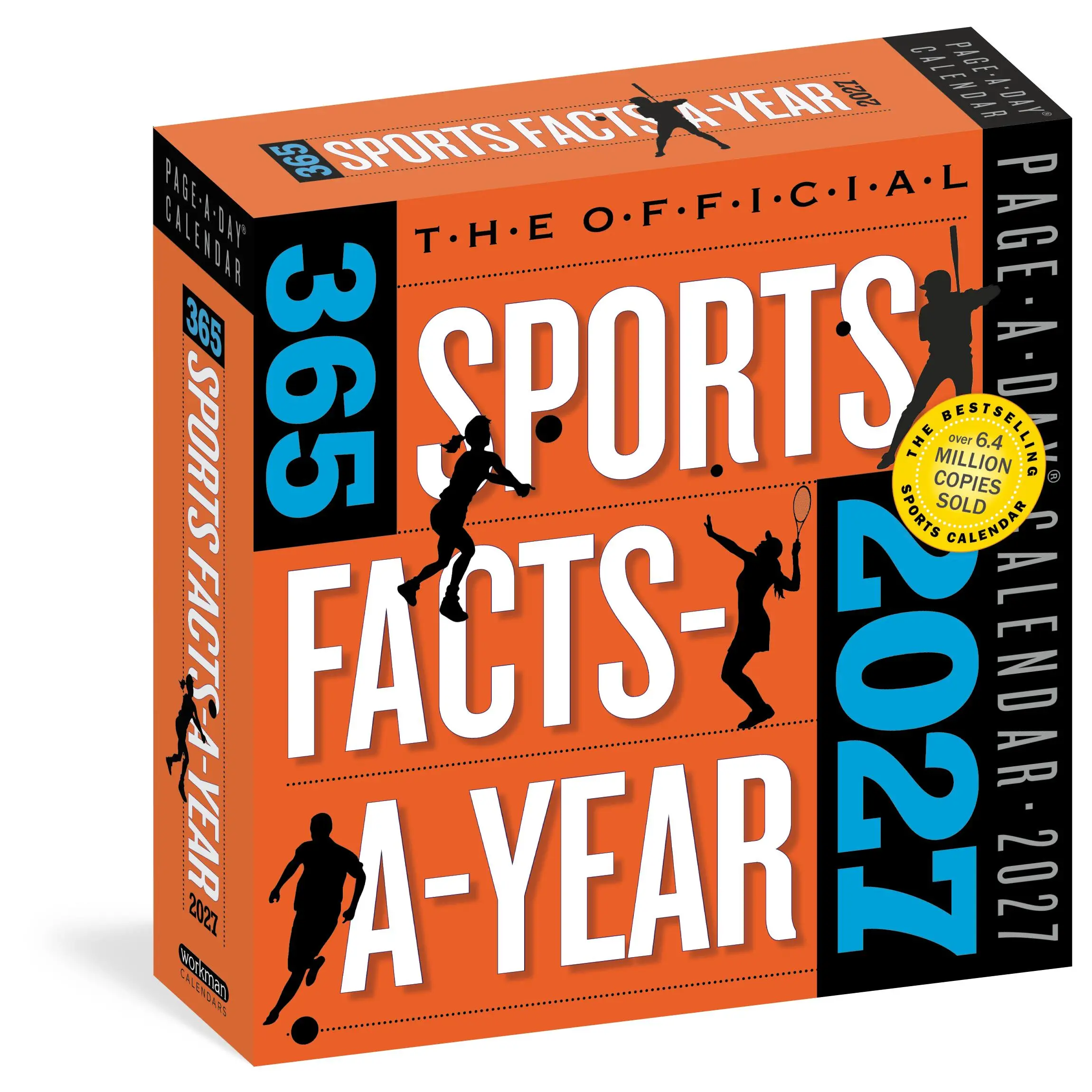 Official 365 Sports Facts-A-Year Page-A-Day® Calendar 2027 by Workman Calendars