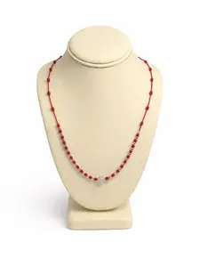 Red String Protection Necklace Handmade Knot Necklace with Garden Quartz for Adults Unique Handcrafted Design