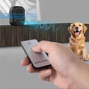 Ultrasonic Dog Barking Control Box, 1 Set Rechargeable & Remote Control Dog Barking Repellent, Effective Dog Barking Control Device, Suitable for Indoor & Outdoor