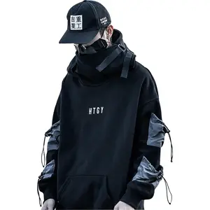 Japanese Streetwear Men'S Techwear Hoodie