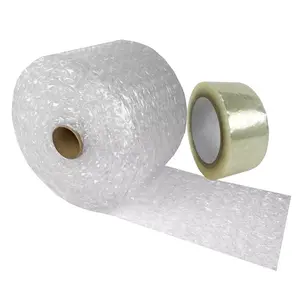 UBMOVE Moving Supplies Large Bubble Roll 65' x 12" & Packing Tape 2" x 55" for Fragile Item Protection and Secure Packaging