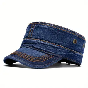 Fashionable Baseball Cap with a Washed Denim Design for Both Men And Women